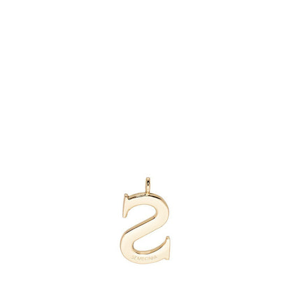 SEMBONIA Initial Alphabet Bag Charm - 0603142-903S-02