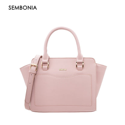 SEMBONIA Small Crossgrain Satchel Bag - 0603395-001-24