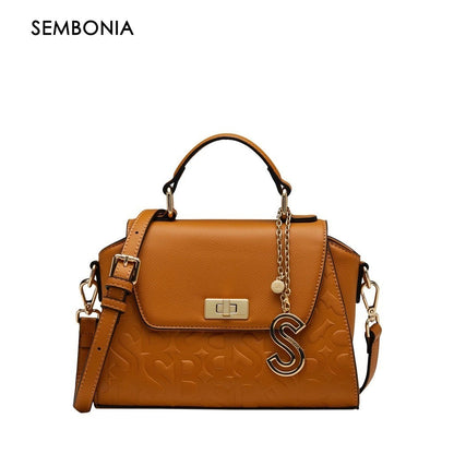SEMBONIA Signature Top Handle Satchel - 0603460-001-07