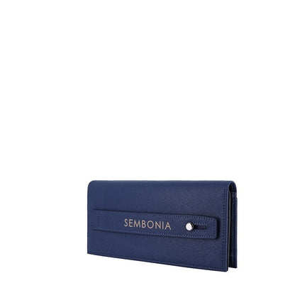 SEMBONIA Textured Leather Bi-Fold Long Wallet - 066423-604-93
