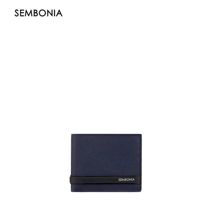 SEMBONIA Crossgrain Leather Compact ID Wallet - 066228-501B-93