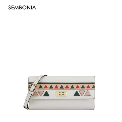 SEMBONIA Earnestly Eco Chevron Clutch Bag - 0603641-307S-21