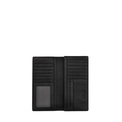 SEMBONIA Crossgrain Leather Bi-Fold Long Wallet - 066372-601B-88