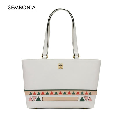 SEMBONIA Earnestly Eco Chevron Tote Bag - 0603641-303S-21