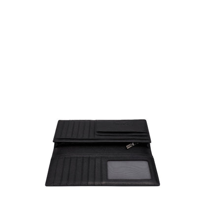 SEMBONIA Crossgrain Leather Bi-Fold Long Wallet - 066372-601B-88