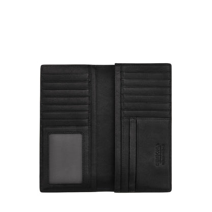 SEMBONIA Crossgrain Leather Bi-Fold Long Wallet - 066228-502B-93