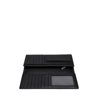 SEMBONIA Crossgrain Leather Bi-Fold Long Wallet - 066228-502B-93