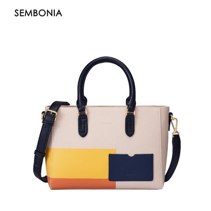 SEMBONIA Helda Color-Block Satchel Bag - 0603842-321S-21