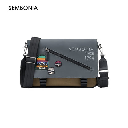 SEMBONIA Sembonia Voyage Patched CanvasCross Body Bag - 0603827-150S-36
