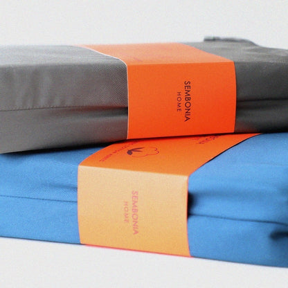 SEMBONIA Home & Living - Cotton Bedsheet Set (Blue) 0690001-002-03