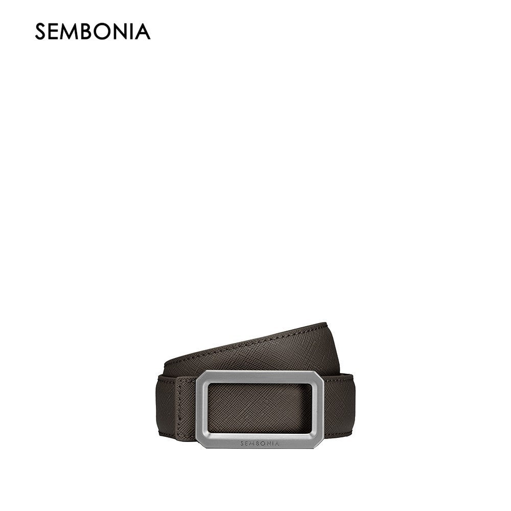 Sembonia 3.2cm Matte Nickel Buckle Belt - 066706-039S