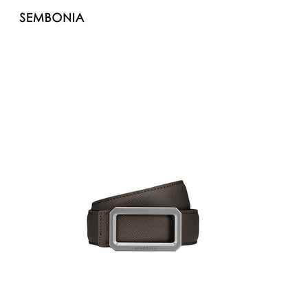 Sembonia 3.2cm Matte Nickel Buckle Belt - 066706-039S