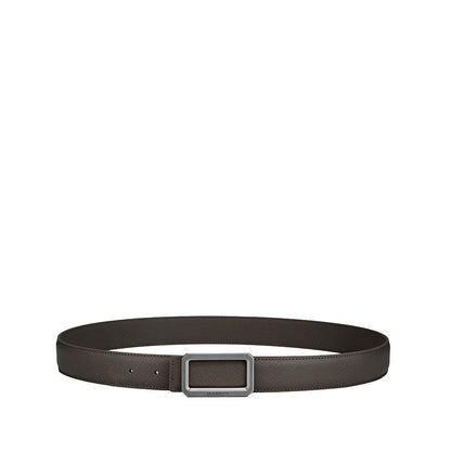 Sembonia 3.2cm Matte Nickel Buckle Belt - 066706-039S