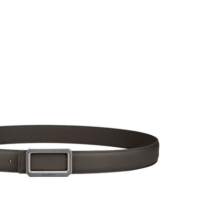 Sembonia 3.2cm Matte Nickel Buckle Belt - 066706-039S