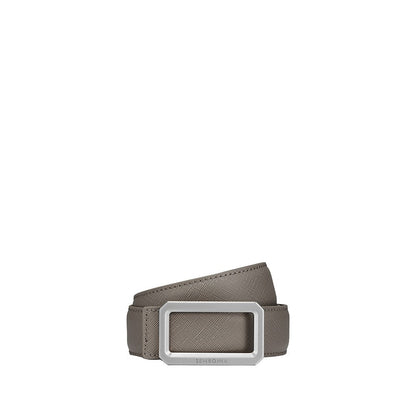 Sembonia 3.2cm Matte Nickel Buckle Belt - 066706-039S