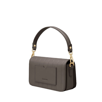 SEMBONIA Classy Debossed Stripe Crossbody Bag - 0603886-005S