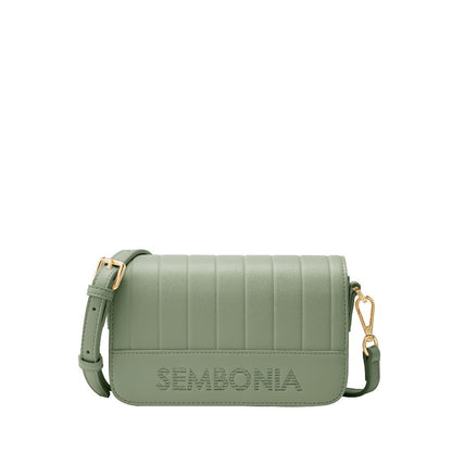 SEMBONIA Classy Debossed Stripe Crossbody Bag - 0603886-005S