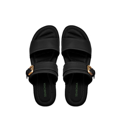 SEMBONIA WOMEN Recycled Materials of Synthetic Leather WEDGES -06308W-30074S