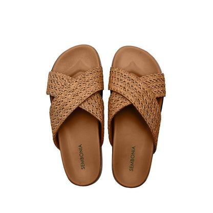 SEMBONIA WOMEN Recycled Materials of Synthetic Leather FLATS -06349W-10110S