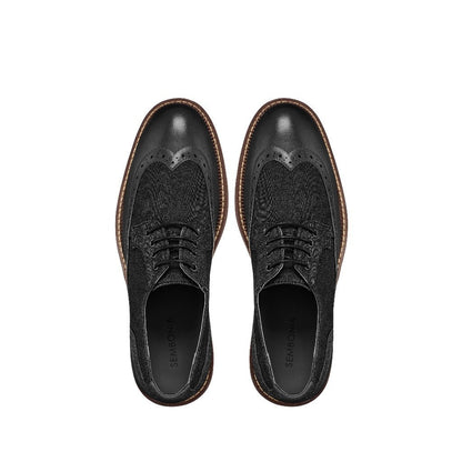 SEMBONIA Men Recycled Materials of Synthetic Leather Broque - 06657-05007S