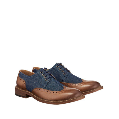 SEMBONIA Men Recycled Materials of Synthetic Leather Broque - 06657-05007S