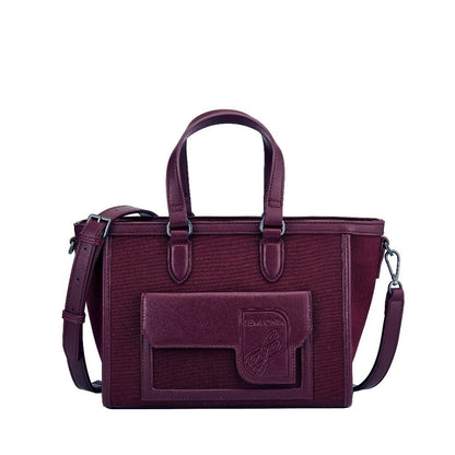 Sembonia EcoLuxe Front-Pocket Satchel Bag - 0603951-301S