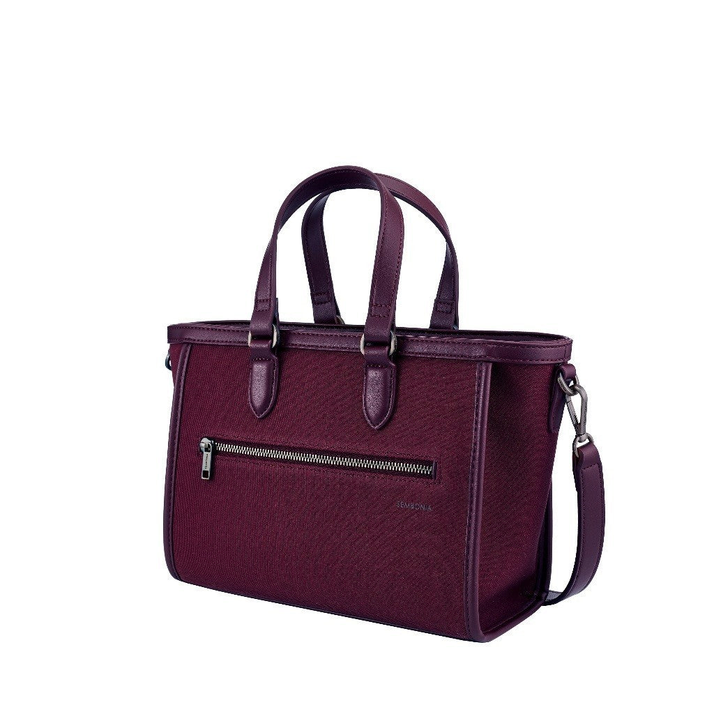 SEMBONIA SEMBONIA EcoLuxe Front-Pocket Satchel Bag - 0603951-301S