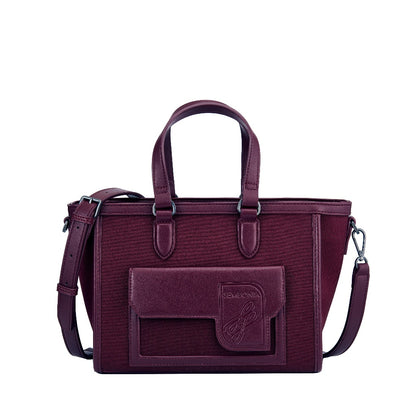 Sembonia EcoLuxe Front-Pocket Satchel Bag - 0603951-301S