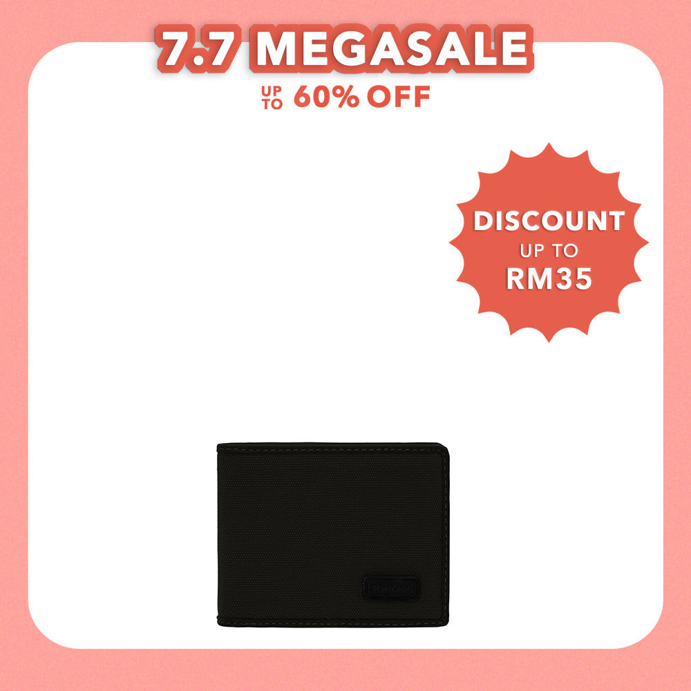SEMBONIA Nylon Bi-Fold Wallet - 066493-501S