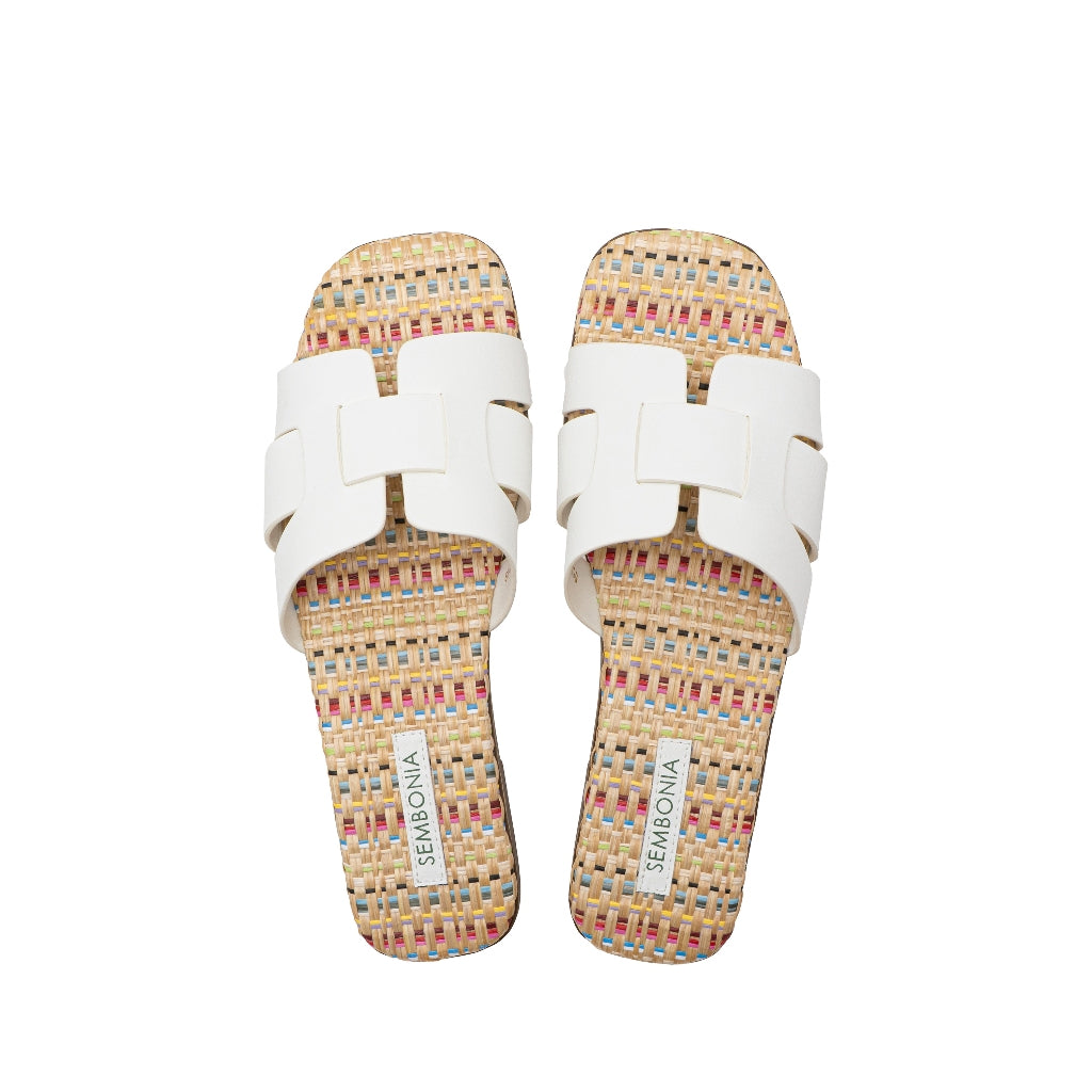 SEMBONIA WOMEN Recycled Materials of Synthetic Leather FLATS - 06348W-10111S