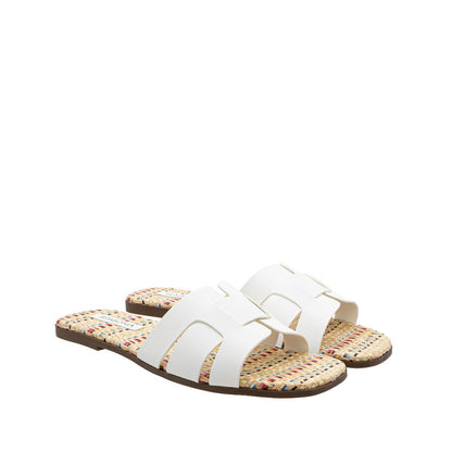SEMBONIA WOMEN Recycled Materials of Synthetic Leather FLATS - 06348W-10111S