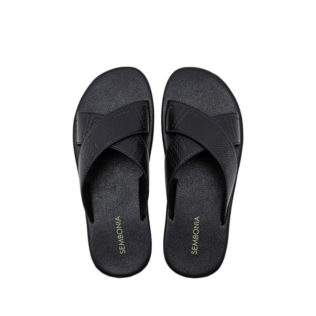 SEMBONIA Men Recycled Materials of Synthetic Leather SLIPPER - 06654-65003S