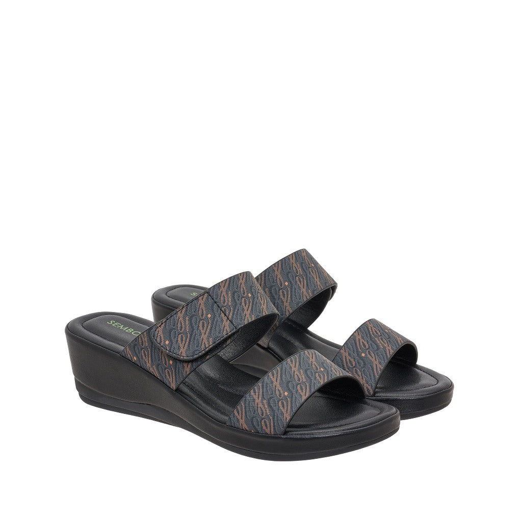 SEMBONIA WOMEN Monogram WEDGES -06316W-30089