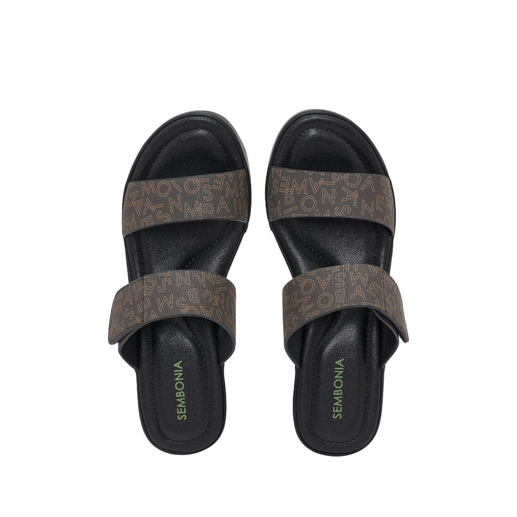 SEMBONIA WOMEN Monogram WEDGES -06316W-30089