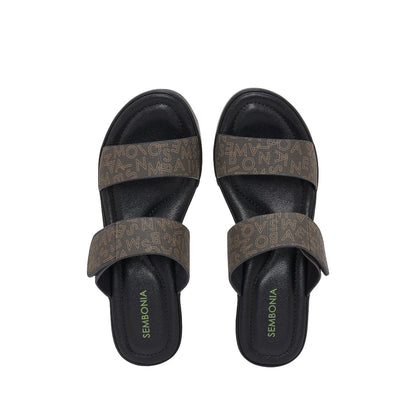 SEMBONIA WOMEN Monogram WEDGES -06316W-30089