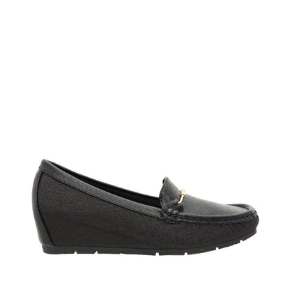 SEMBONIA WOMEN Synthetic Leather + Monogram LOAFER -06316W-50067