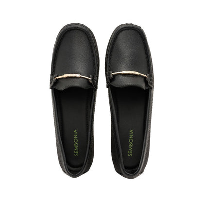 SEMBONIA WOMEN Synthetic Leather + Monogram LOAFER -06316W-50067