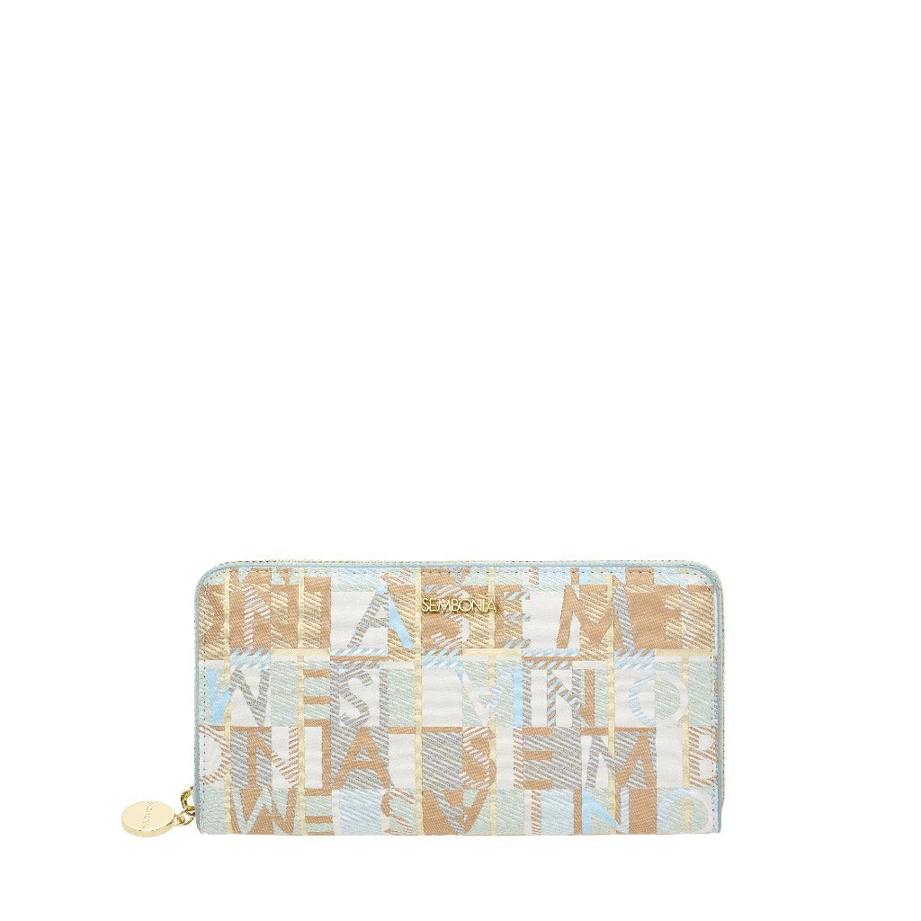 Mosaic Monogram Long Wallet