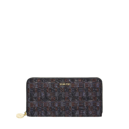 Mosaic Monogram Long Wallet