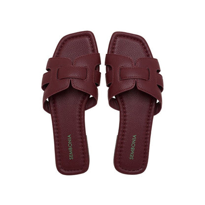 SEMBONIA WOMEN Synthetic Leather FLATS -06348-10113