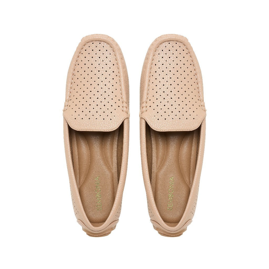 WOMEN Recycled Materials of Synthetic Leather LOAFER