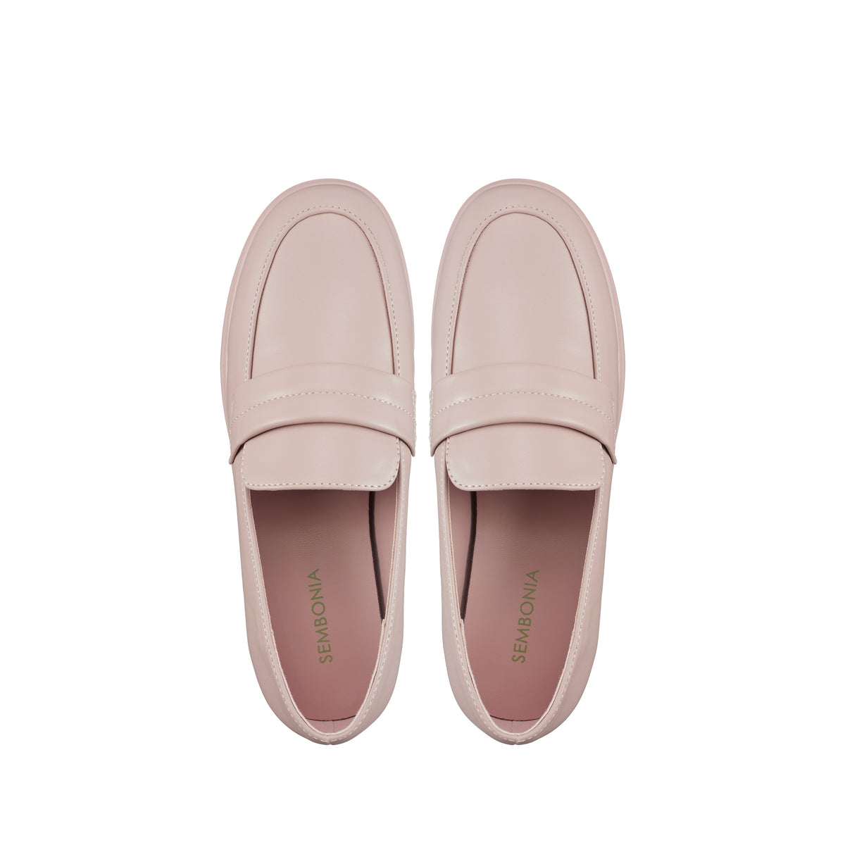 Women Recycled Materials of Synthetic Leather Loafer