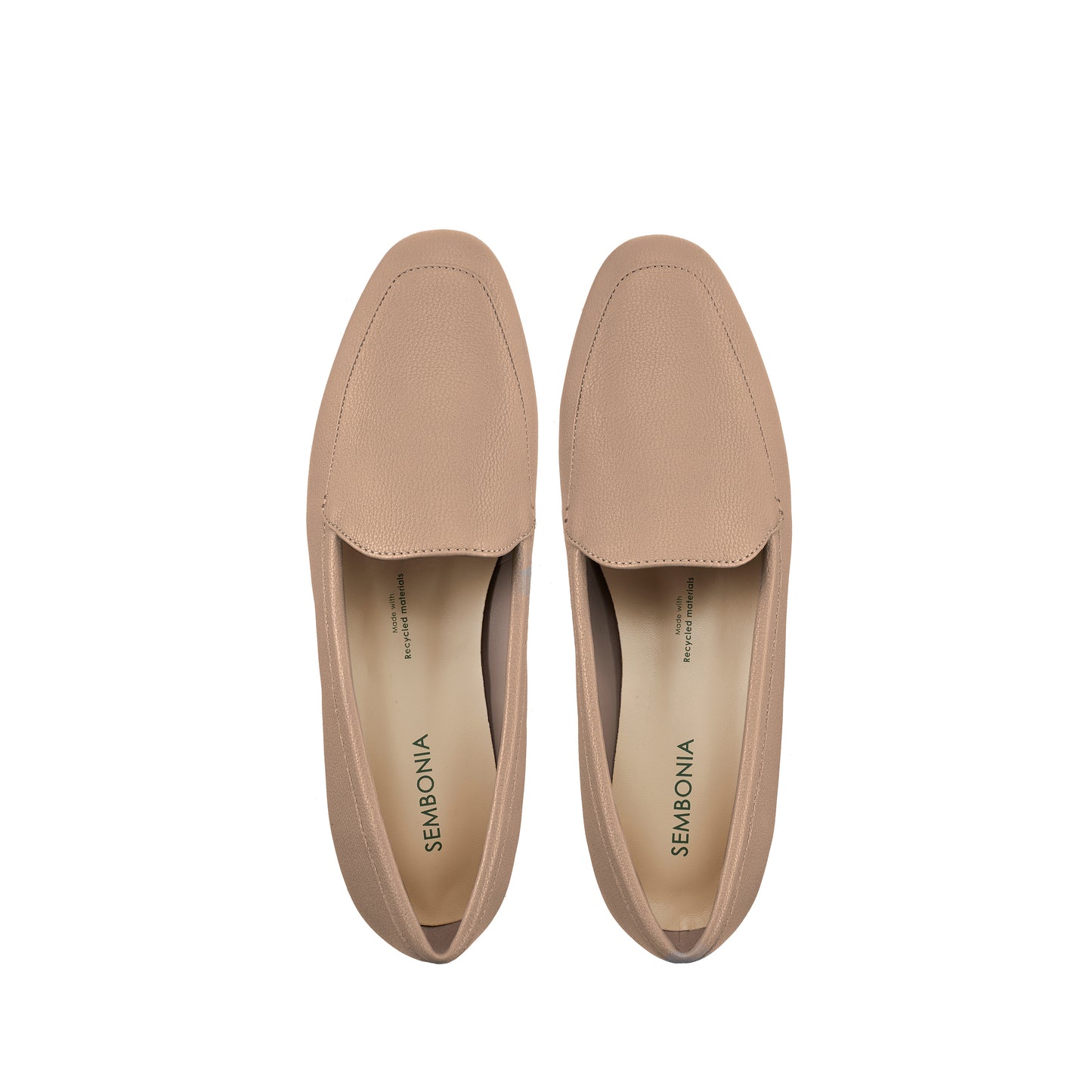 SEMBONIA Women Recycled Materials of Synthetic Leather Loafer -06348-50029S