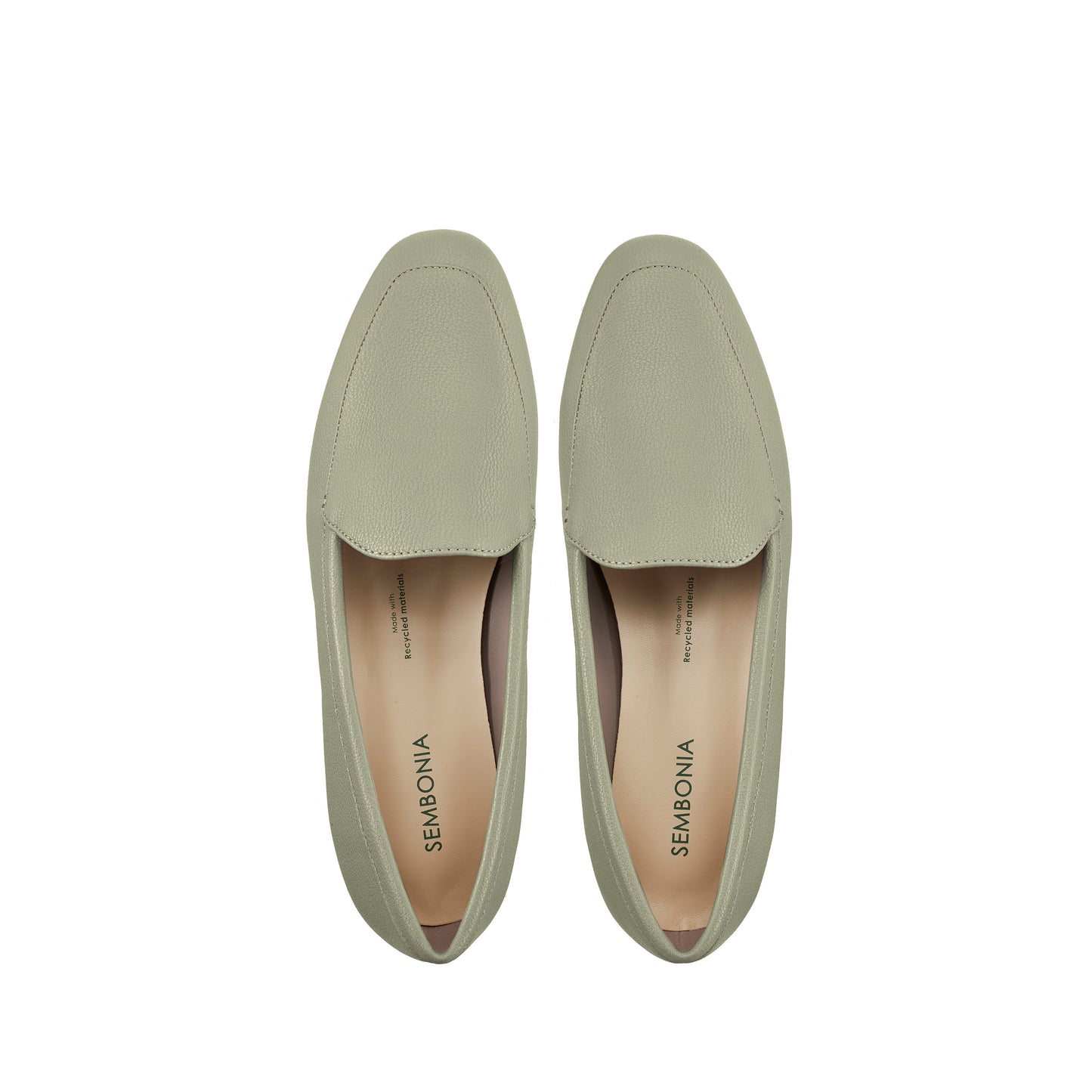 SEMBONIA Women Recycled Materials of Synthetic Leather Loafer -06348-50029S