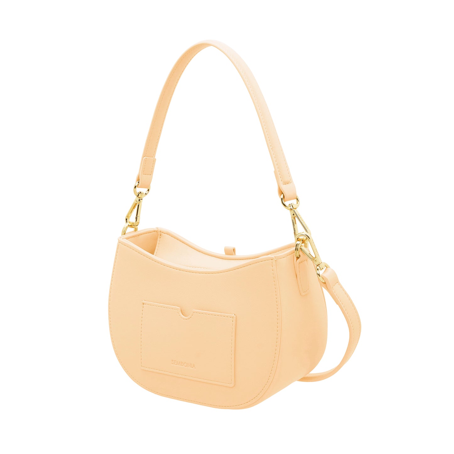SEMBONIA S-pendant Crescent Crossbody Bag - 0603798-002S