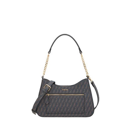 SEMBONIA M Monogram Trapeze Crossbody Bag - 0603811-202