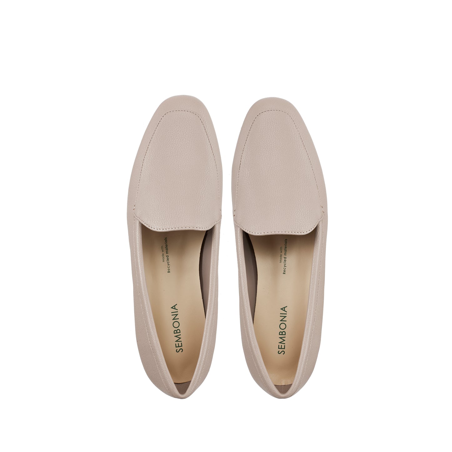 SEMBONIA Women Recycled Materials of Synthetic Leather Loafer -06348-50029S