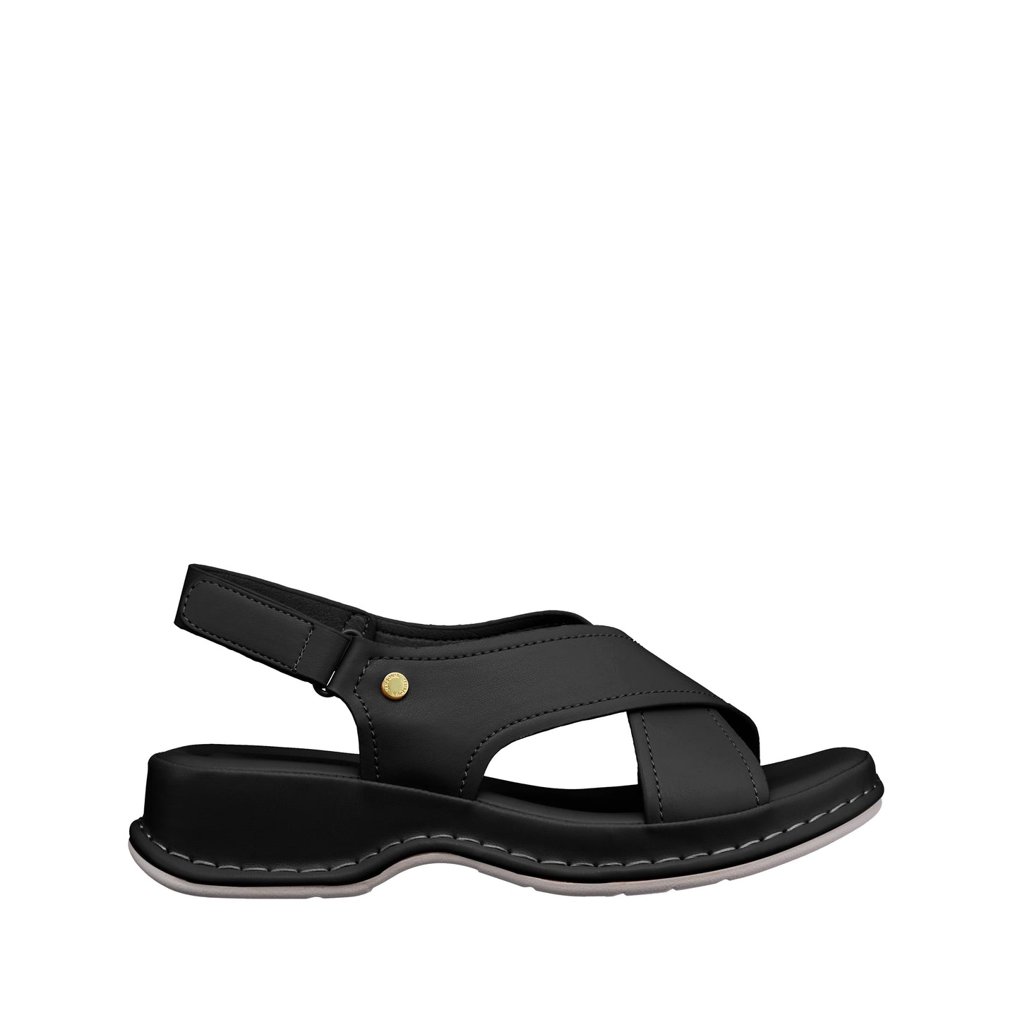SEMBONIA Women Recycled Materials of Synthetic Leather Wedges - 06308W-30077S