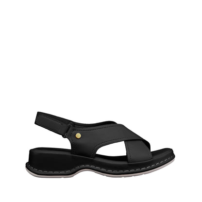 SEMBONIA Women Recycled Materials of Synthetic Leather Wedges - 06308W-30077S