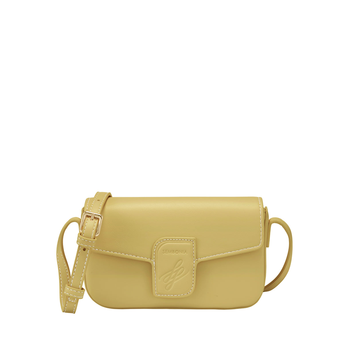 Dorothy Classic White Stitch Crossbody Bag